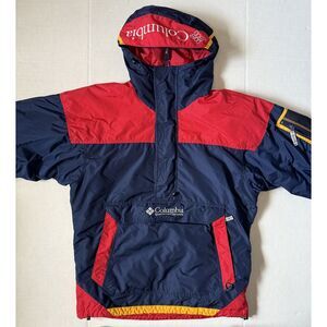 Columbia Red and Blue Ski Jacket